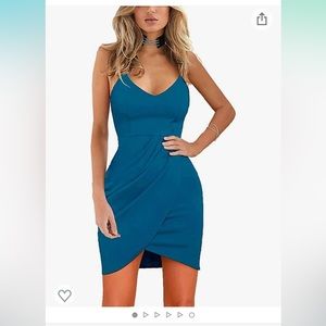 Zalalus Cocktail Party Dress size M in blue